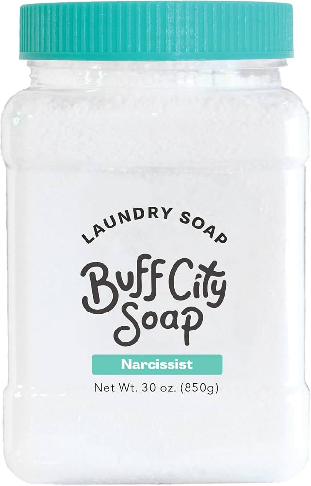 Buff City Soap - Plant Based Powder Laundry Soap - Made With 4 Simple Ingredients & No Harsh Chem... | Amazon (US)