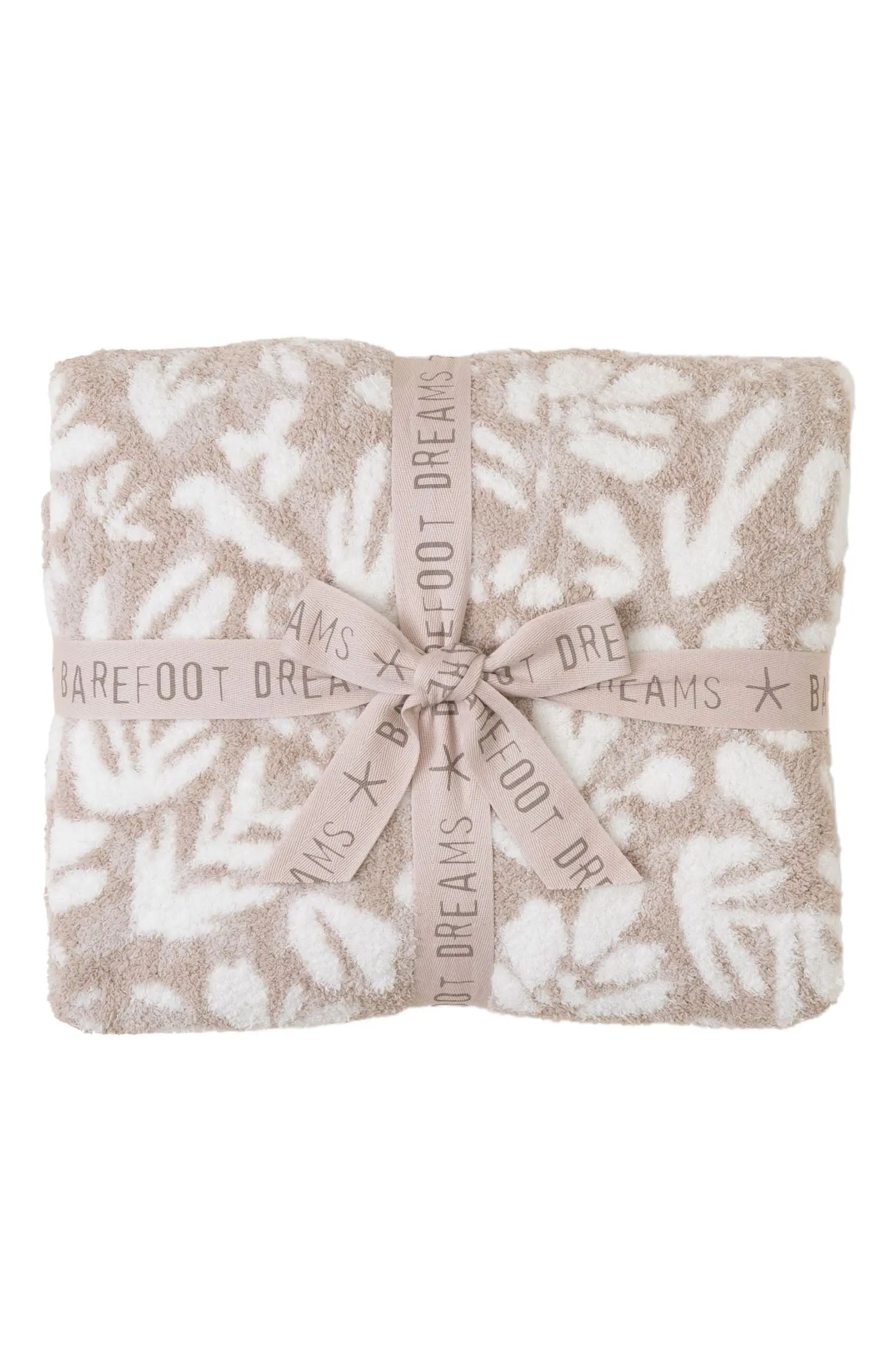 Barefoot Dreams® CozyChic® Botanical Print Throw Blanket | Nordstrom | Nordstrom
