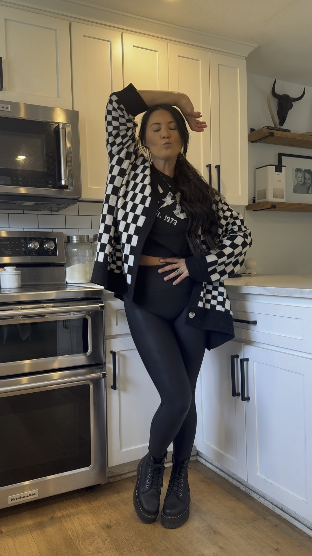 Spanx Faux Leather Legging Outfits ✨🖤