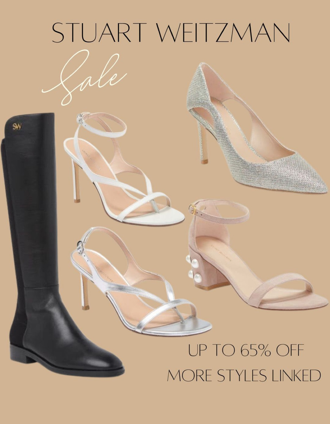 Stuart Weitzman Shoe Sale! Up to 65% OFF 

Bridal shoes. Shoes for the bride. Wedding shoes. Designer shoe sale. Riding boots. Designer boots. Designer loafers. Sock booties. Glitter mules

#LTKshoecrush #LTKsalealert #LTKwedding