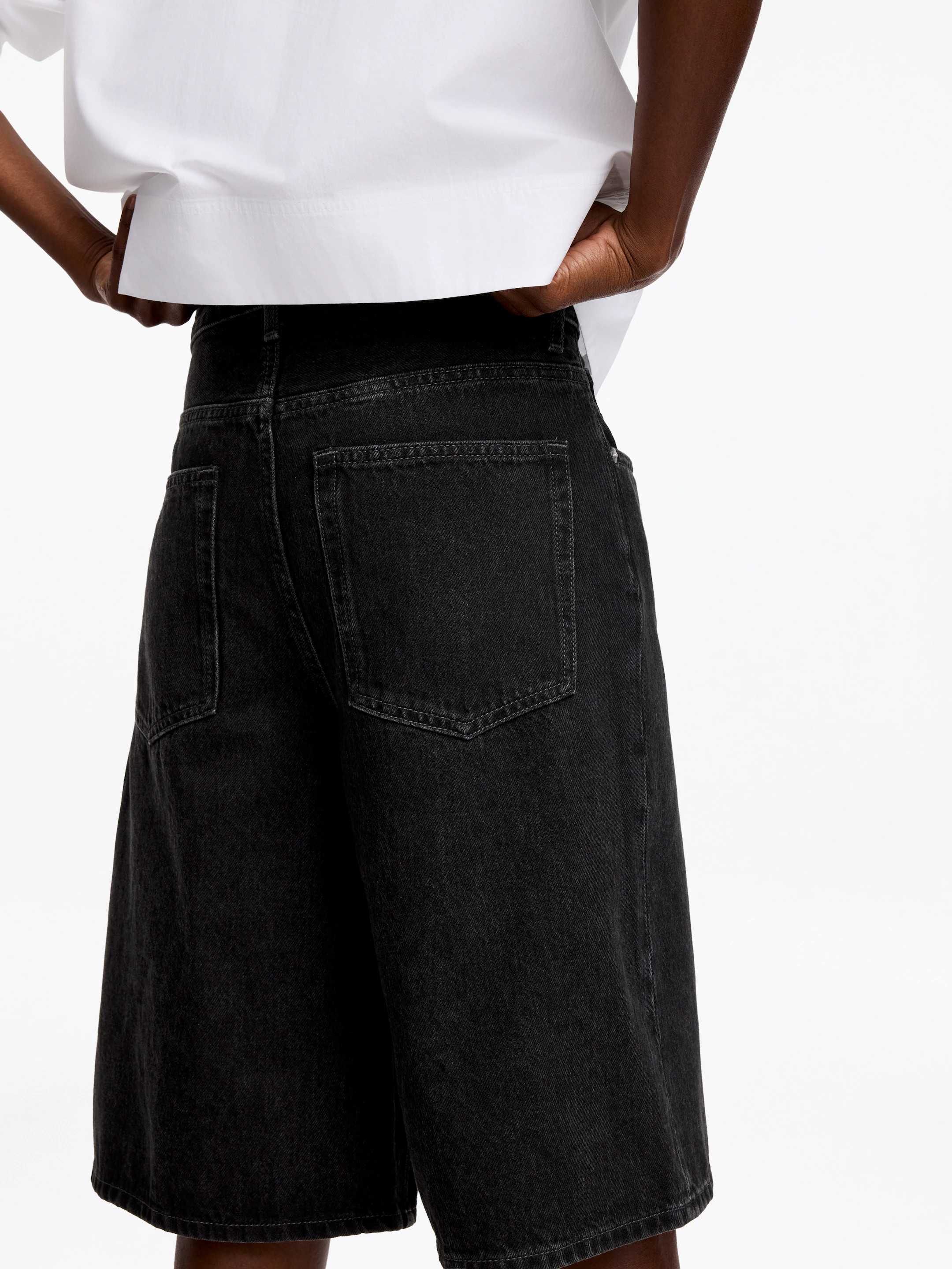 Long Denim Shorts | Arket UK
