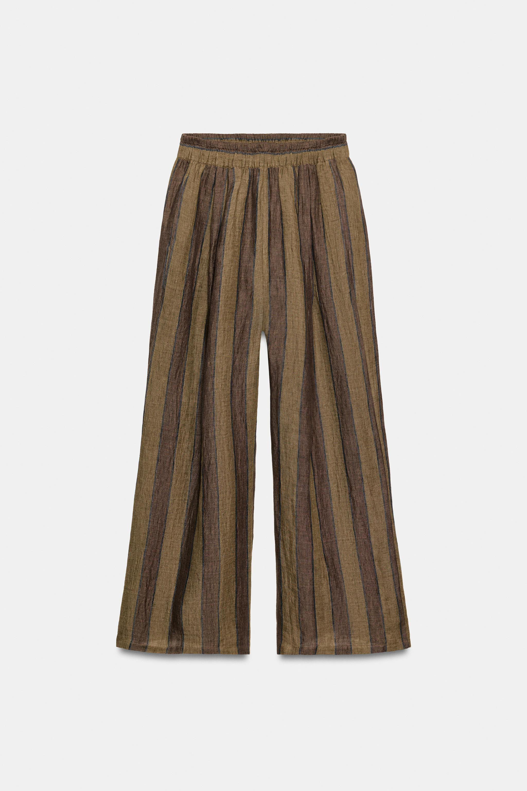 100% LINEN TROUSERS | Zara AU