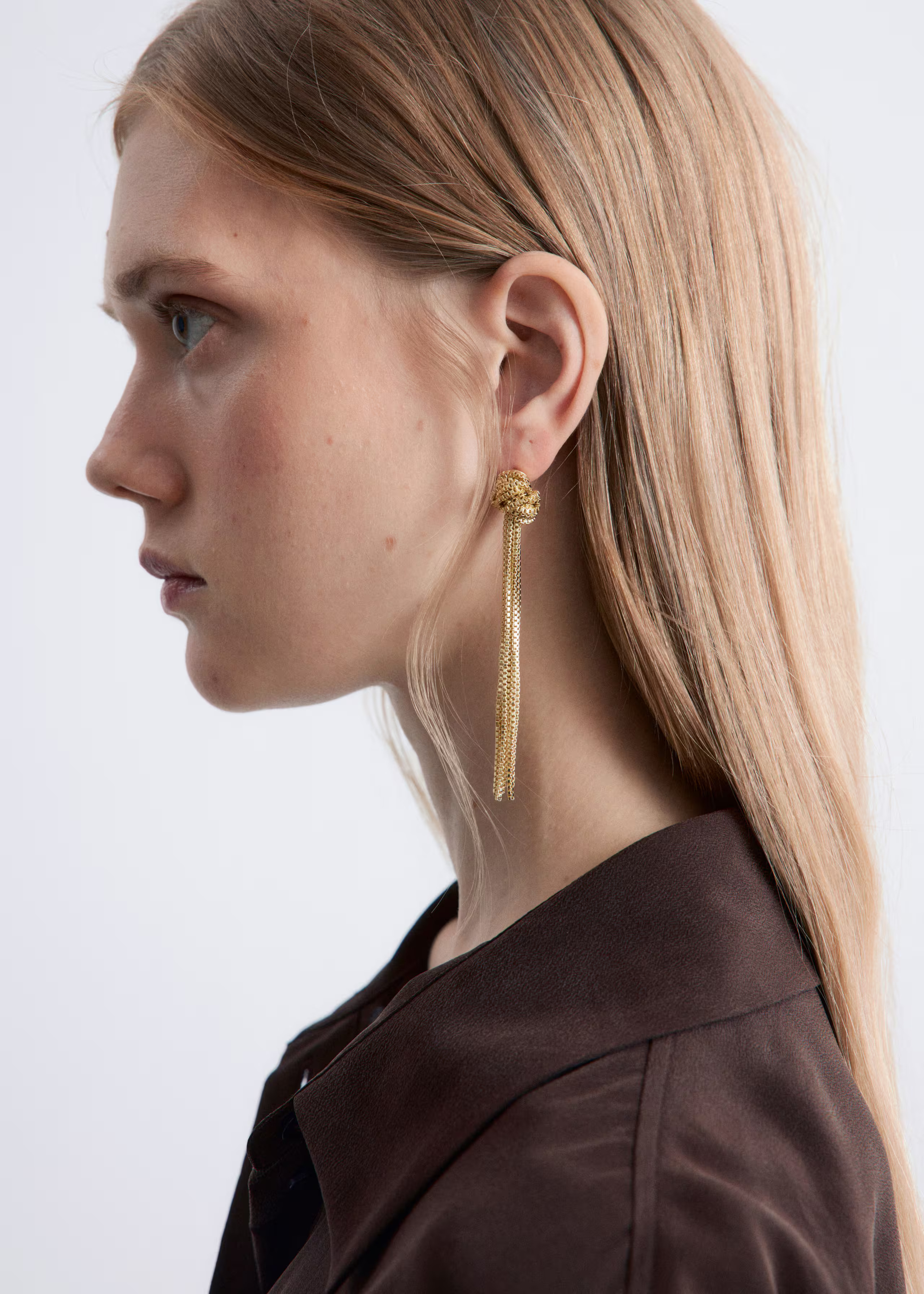 Knot-Detail Pendant Earrings | & Other Stories UK