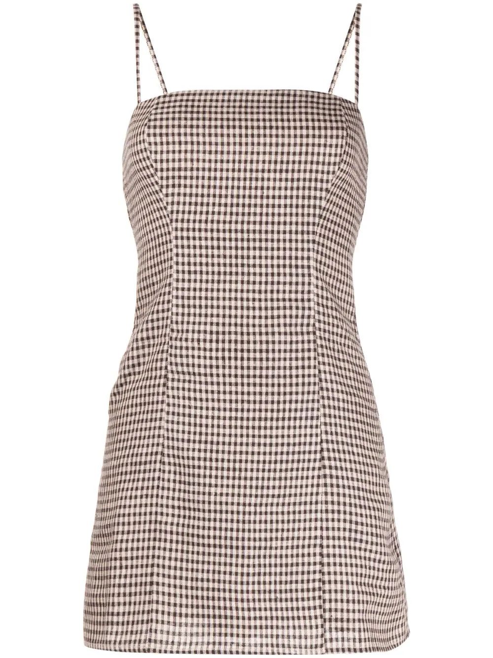 Tovianna strapless linen minidress | Farfetch Global