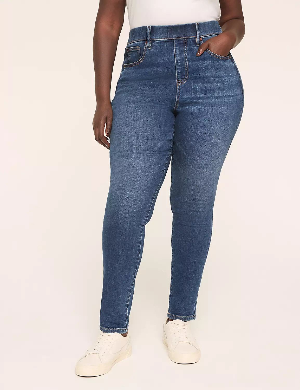 Tighter Tummy Fit Pull-On High-Rise Jegging | Lane Bryant (US)
