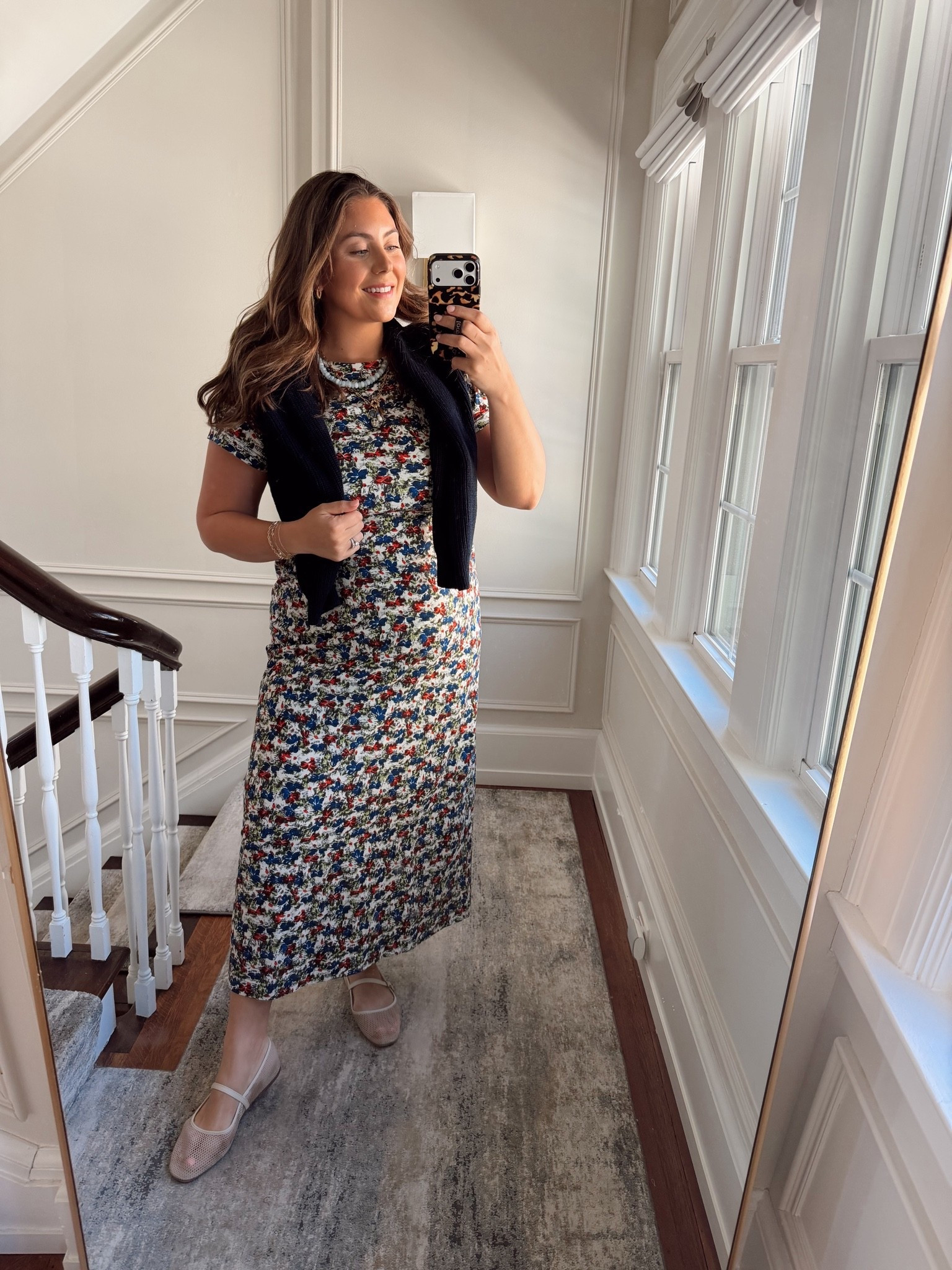 Wearing size XXL in dress & XL in cardigan. Use caralyn15 at Spanx

#LTKootd #LTKSeasonal #LTKMidsize