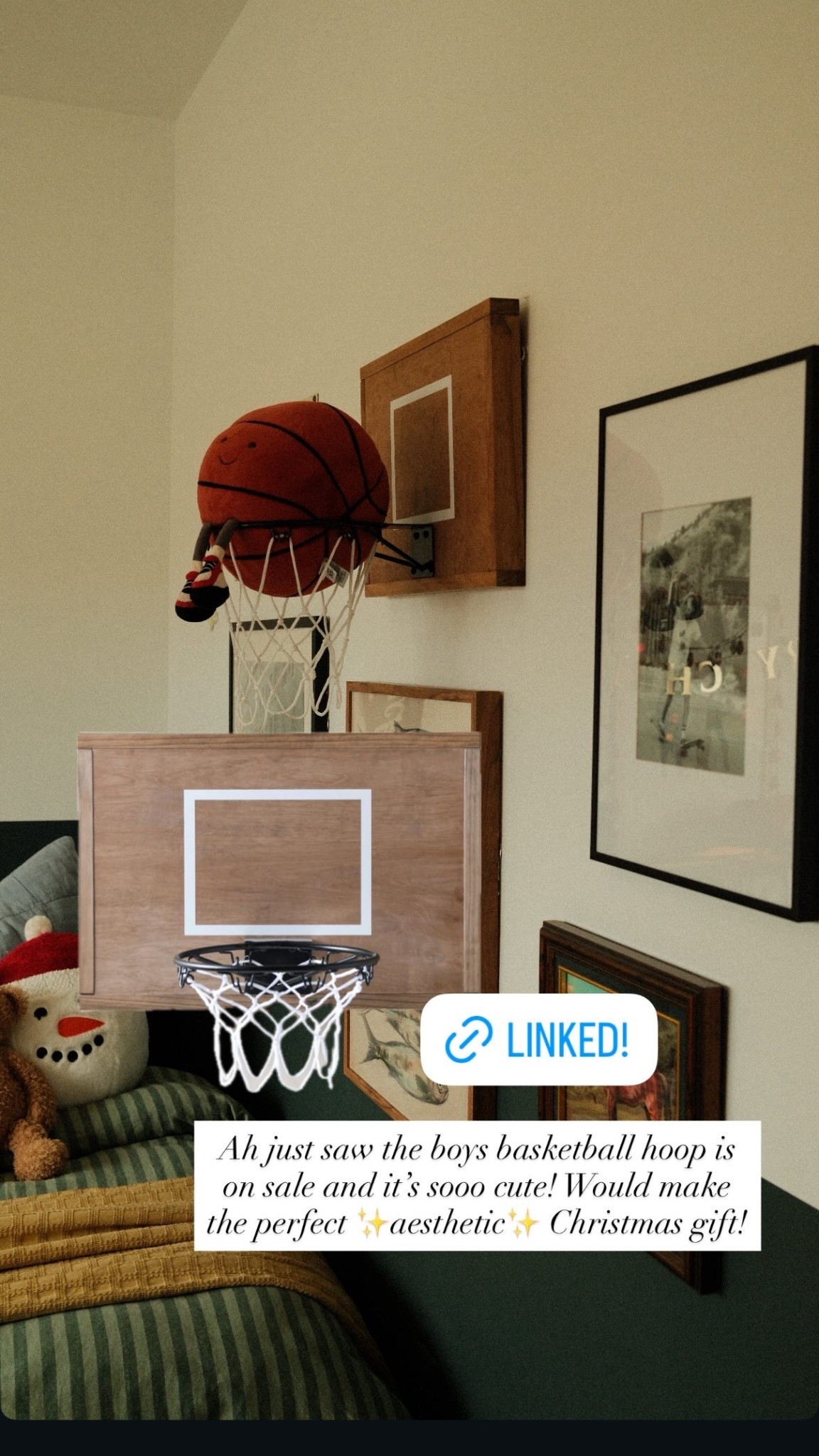 Boys Room Basketball Hoop 🏀
