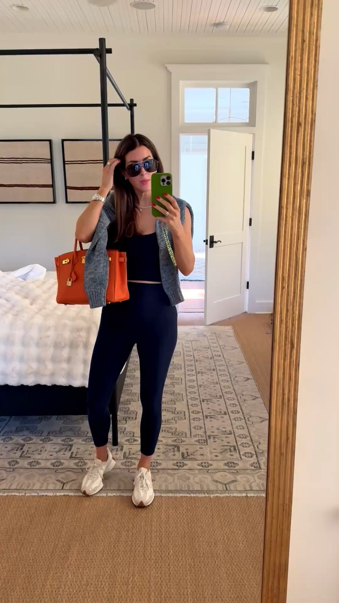 I always wear a medium and the top and a small and the pants and this brand is essentially the only brand I wear on repeat at least 2 to 3 times a week. They just stay put it’s comfortable and I love it.

#LTKOver40 #LTKActive