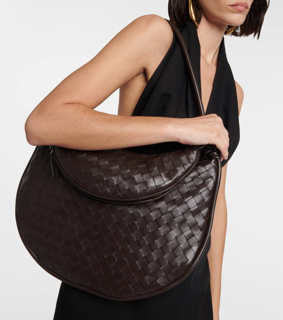 Gemelli Large leather shoulder bag | Mytheresa (INTL)