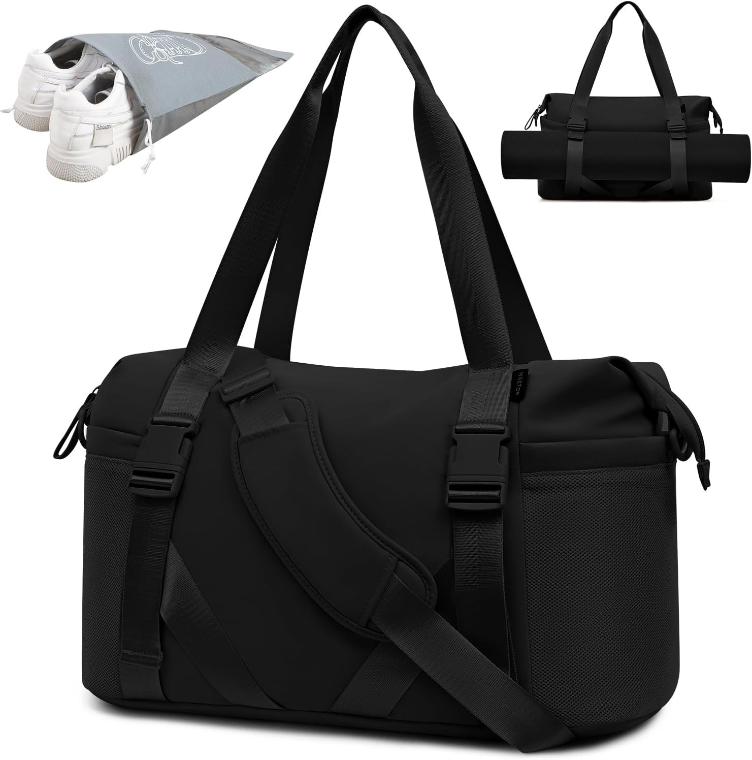 MAXTOP Women's Yoga Bag with Shoe Pouch,Travel Bag for Gym Workout Daily | Amazon (US)