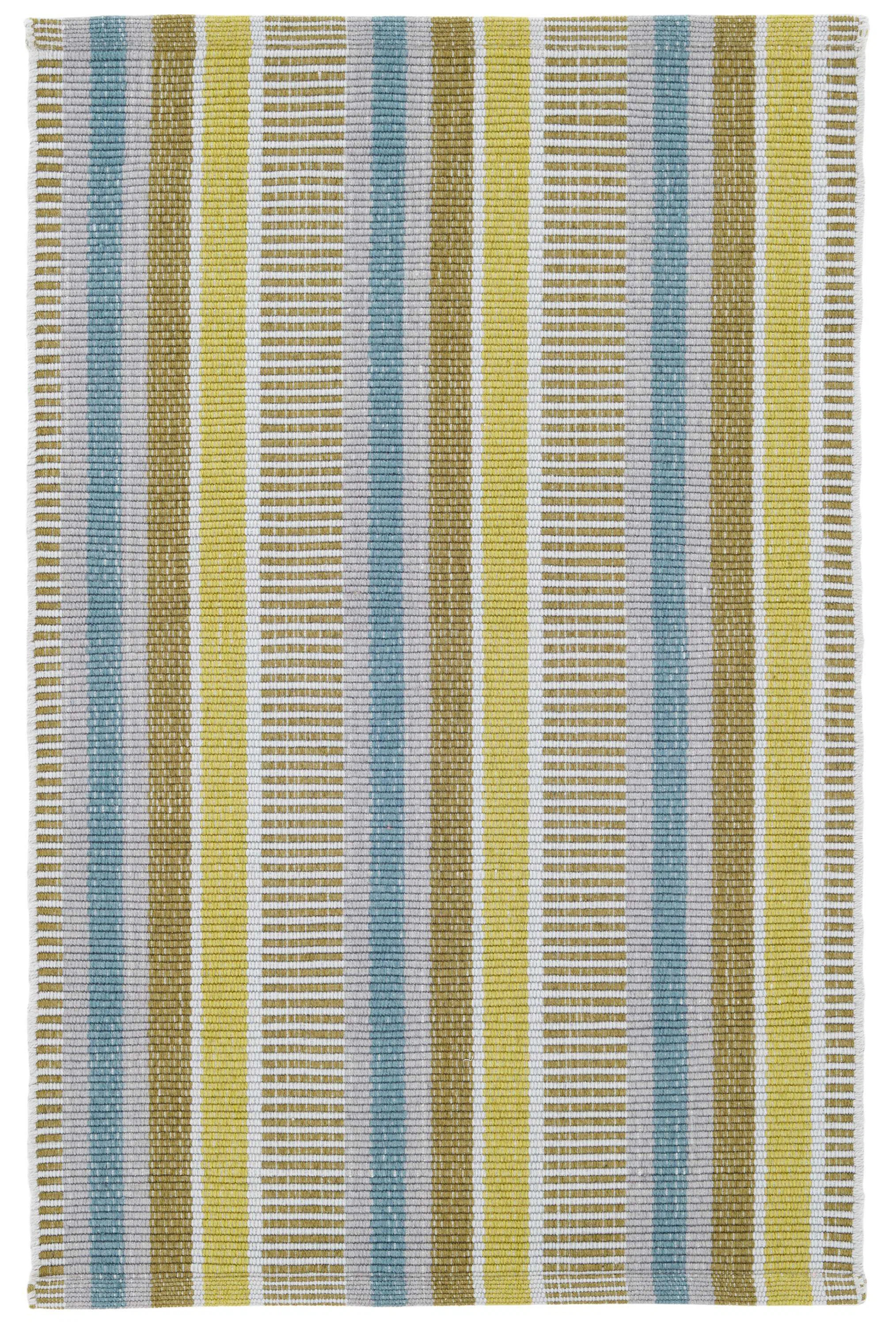 Always Greener Blue/Green Handwoven Indoor/Outdoor Rug | Wayfair North America