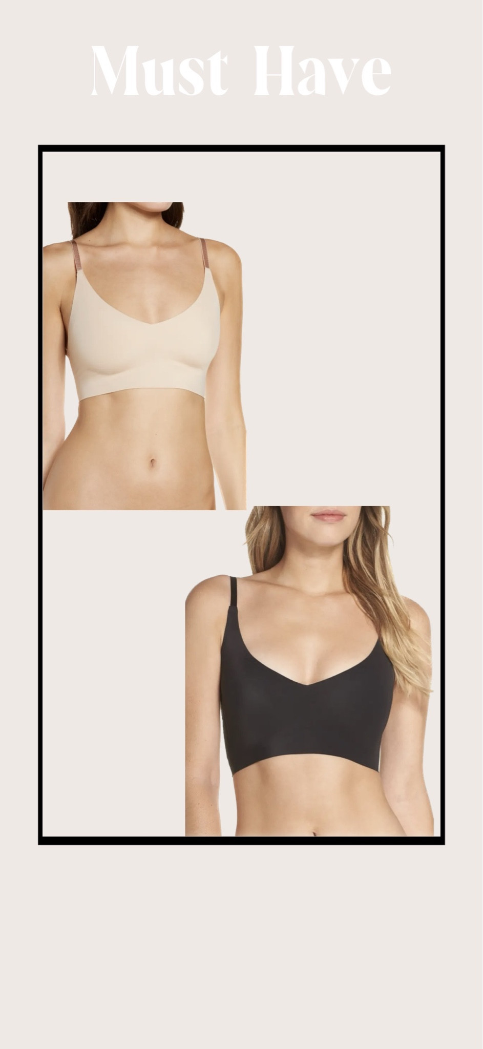 Must have every day bralette, I have it in nude and black and it's so comfortable, it's next to wearing nothing! This nude bra is my go-to under white t-shirts.

#LTKwedding #LTKunder50 #LTKstyletip