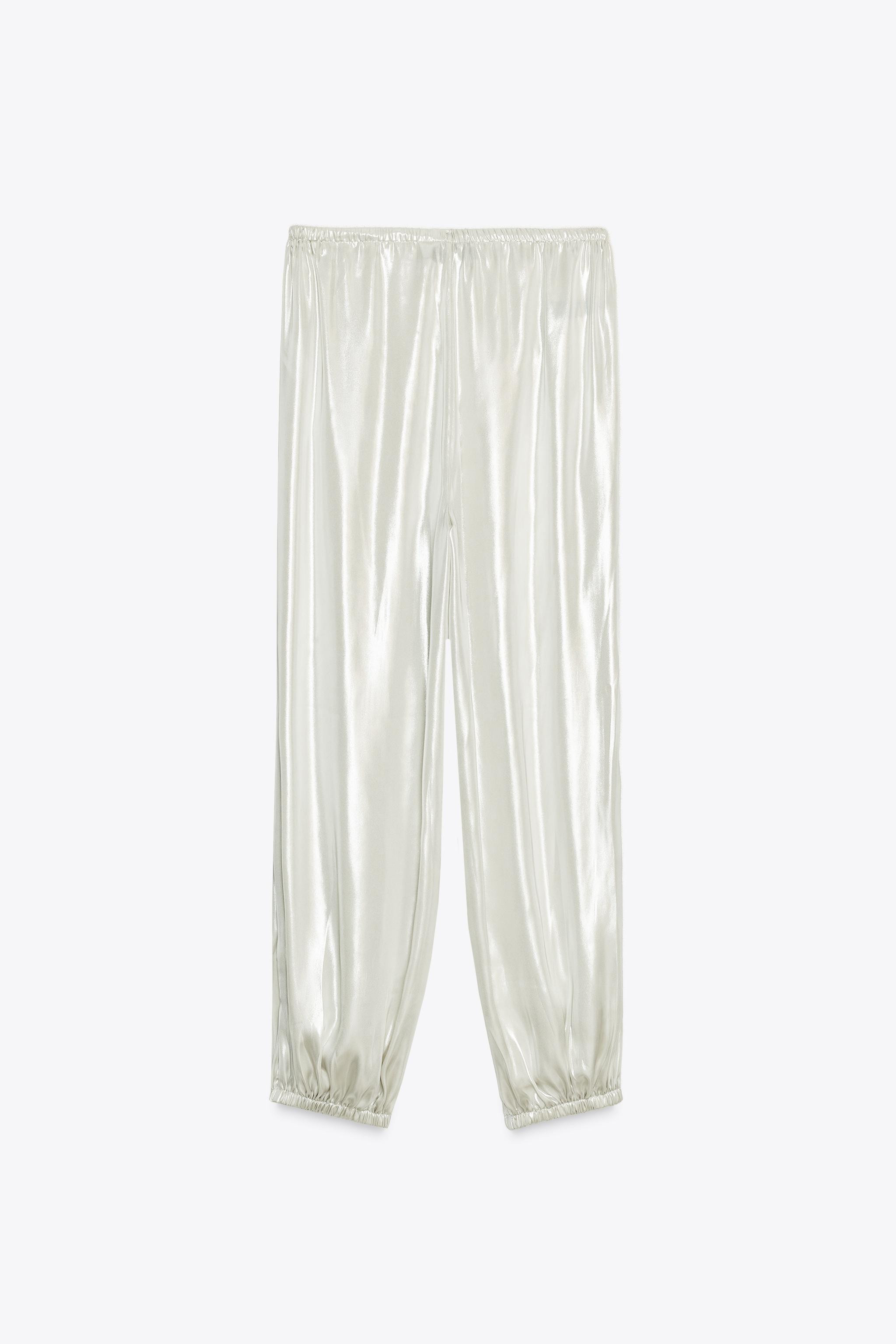 FOIL SAROUEL TROUSERS | Zara UK