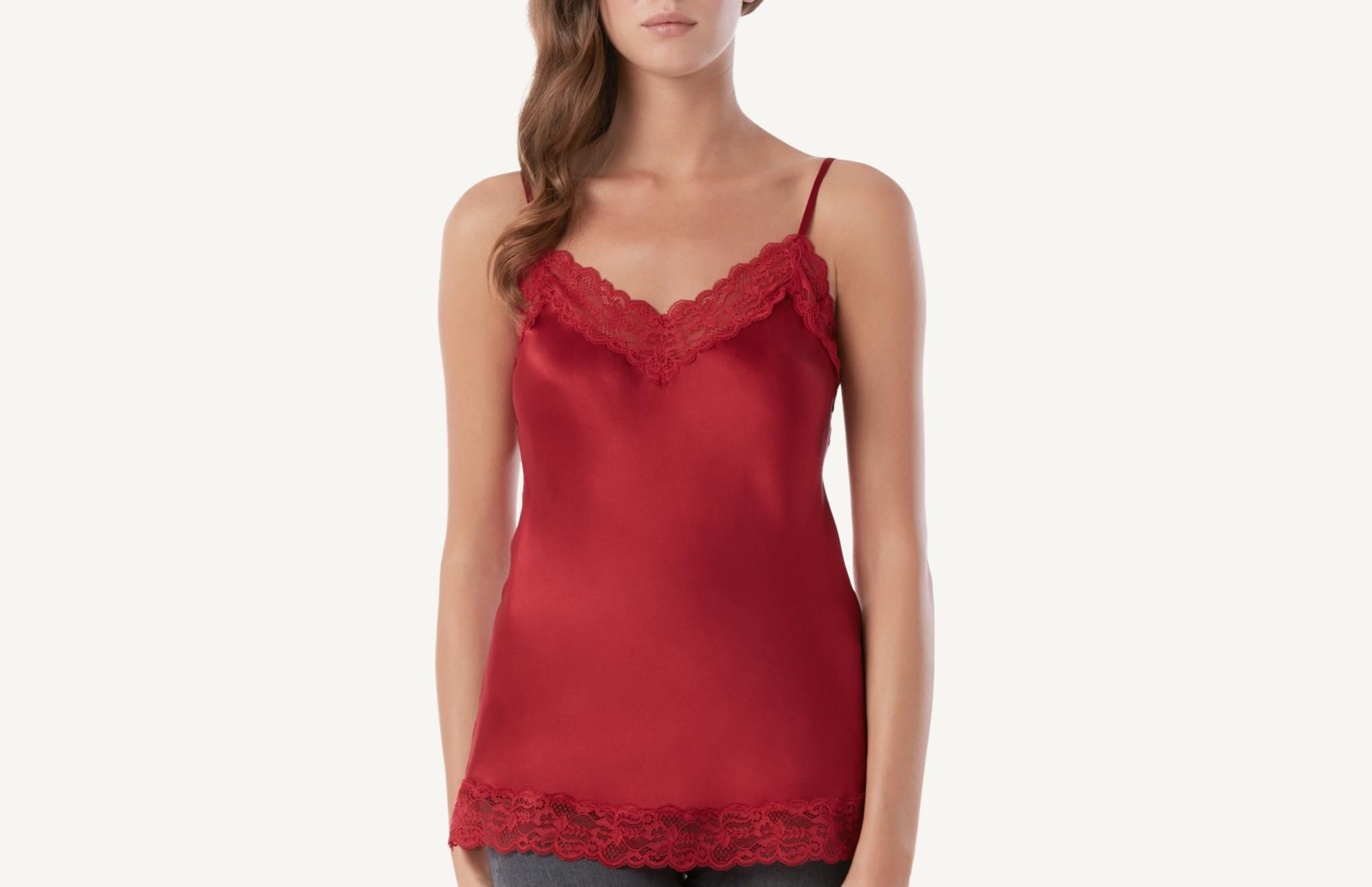 Lace and Silk Top | Intimissimi UK