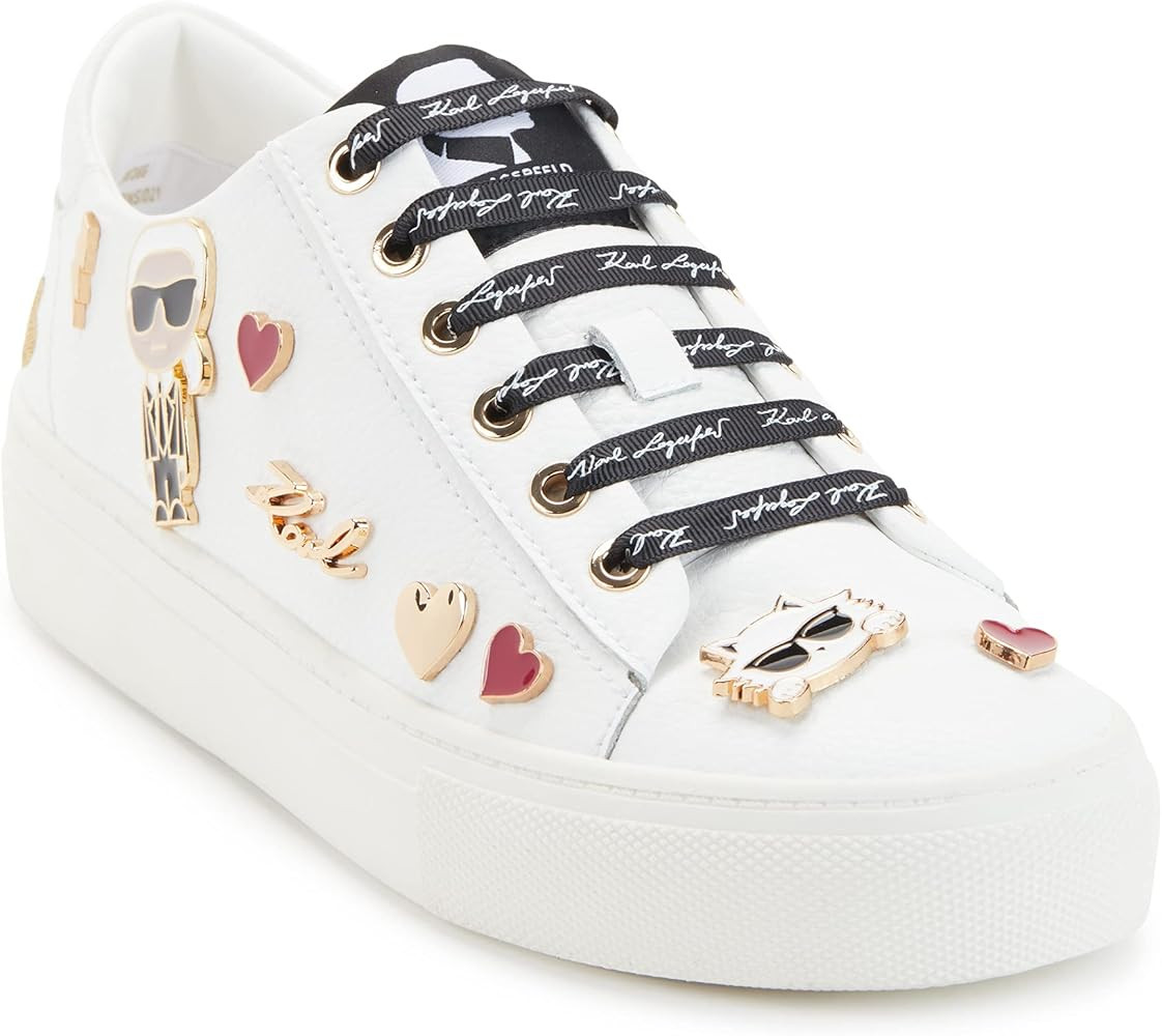 Karl Lagerfeld Paris Women's Cate Pins Sneaker | Amazon (US)