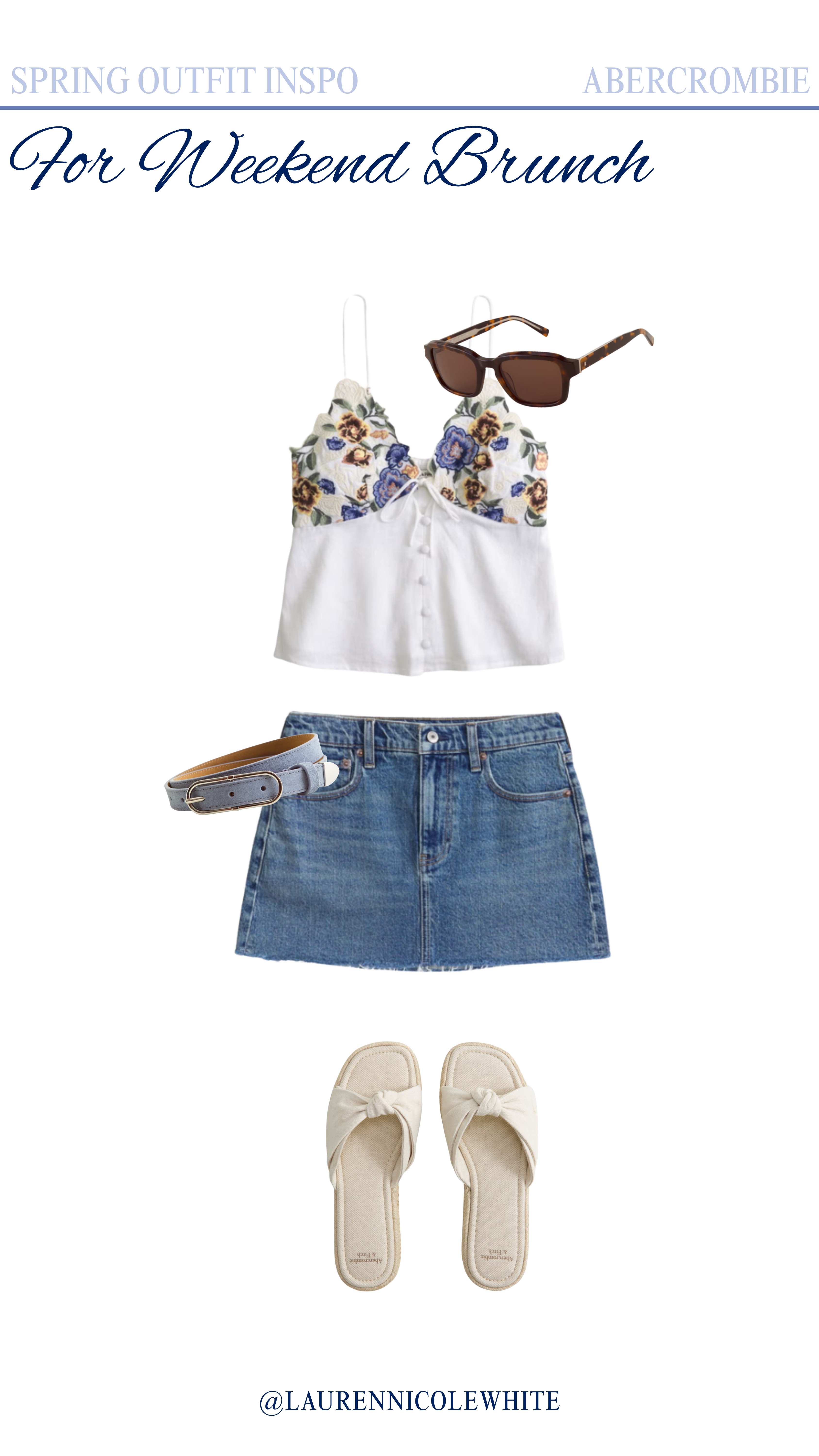 Abercrombie Outfit Inspo - what to wear for brunch in the spring 🌸 

 #LTKSpringSale #LTKootd #LTKU