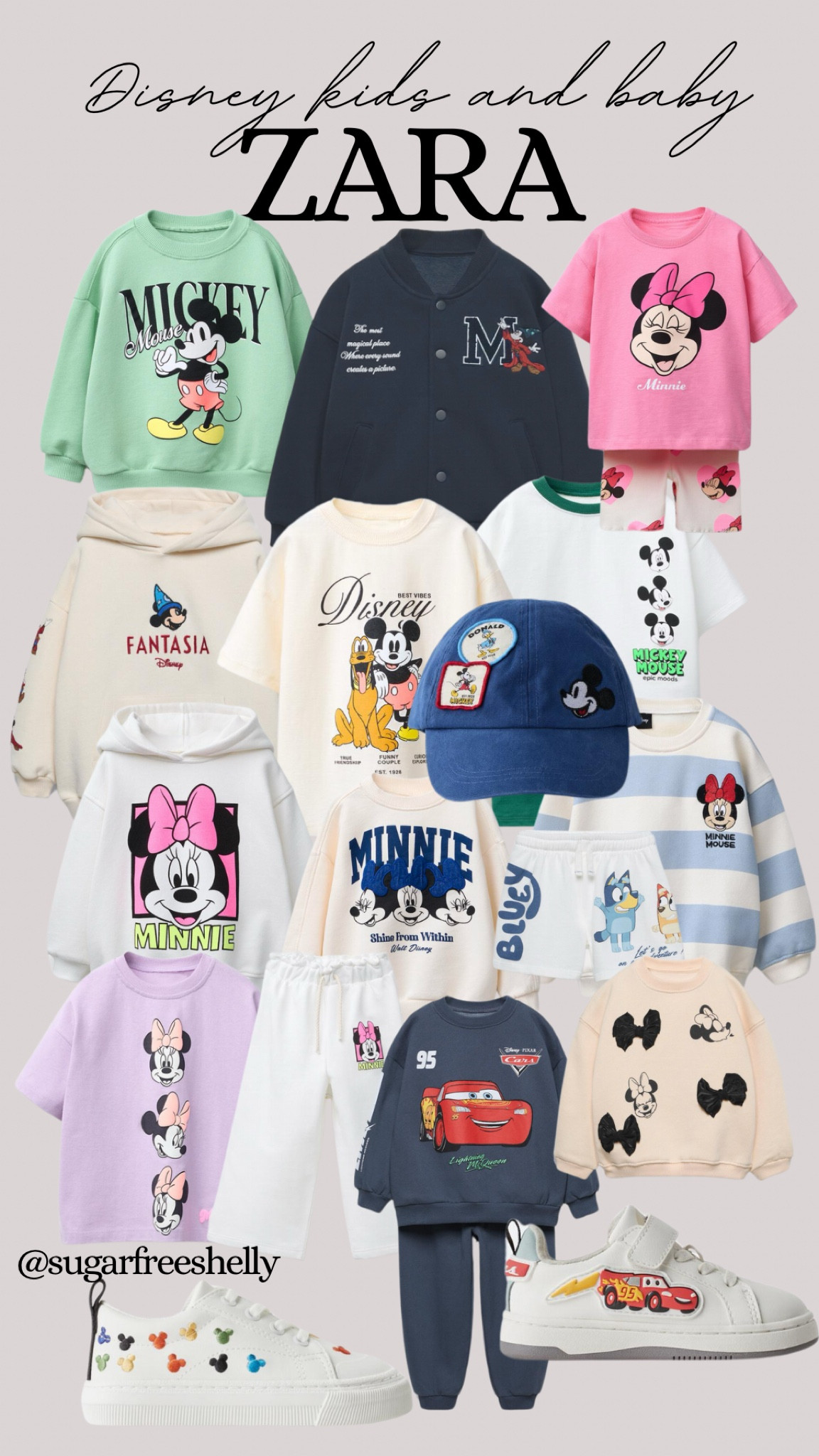 Disney at Zara Kids for anyone needing Disney vacation resort wear for upcoming school breaks and vacations ☀️🕶️