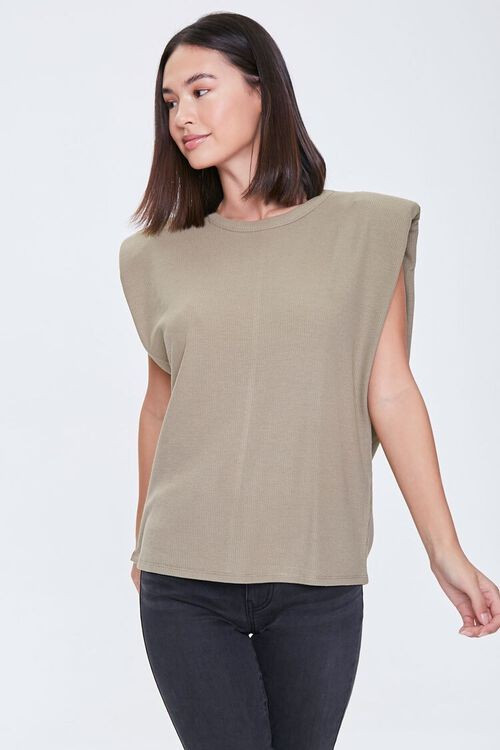 Shoulder Pad Tank Top | Forever 21 (US)
