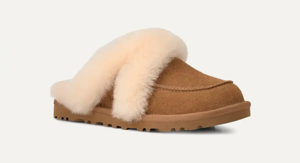 UGG® Loria Fur Slide for Women | UGG® UK | UGG (UK)