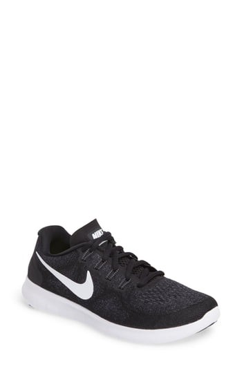 Women's Nike Free Rn 2 Running Shoe, Size 6 M - Black | Nordstrom