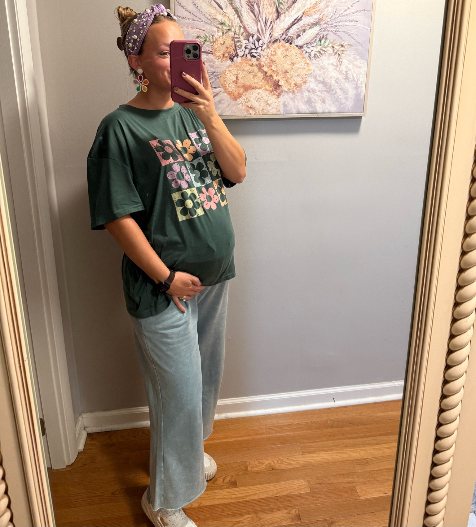 love a pop of floral 💚

#LTKFindsUnder50 #LTKootd #LTKStyleTip