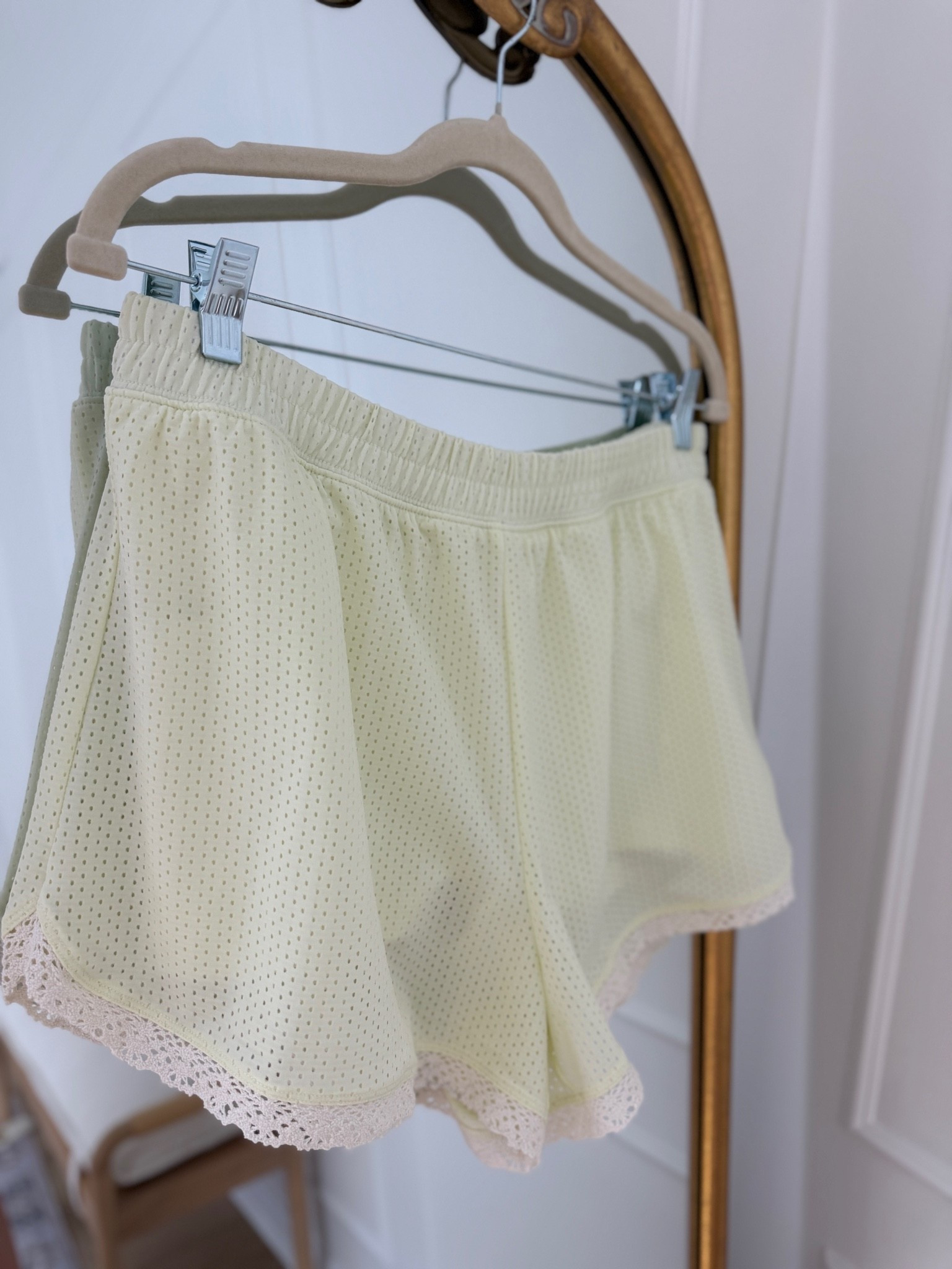 Dying over  the lace trim of these active shorts, I wear a large!

#LTKfitnessgoals #LTKSaleAlert #LTKActive