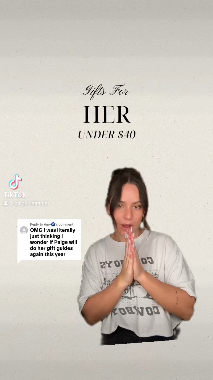 Gifts for her under $40 🤍 

#LTKGiftGuide #LTKHoliday #LTKSeasonal