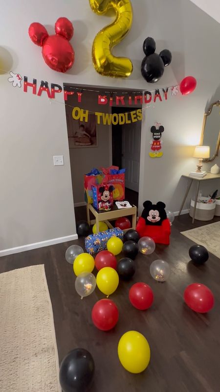 Mickey Mouse oh twodles birthday party decorations
Mickey Mouse balloons 

#LTKKids #LTKBaby #LTKParties