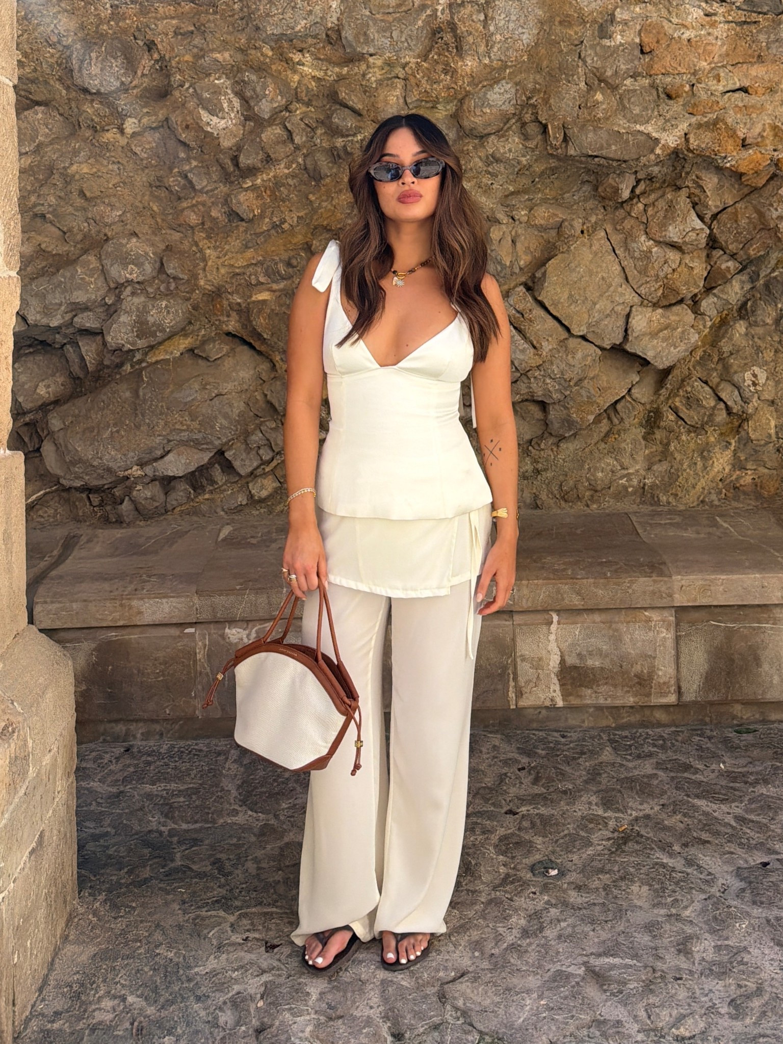 sometimes an all white outfit just works 🤍🫶🏼 #ltkholiday #holiday #summerstyle 

#LTKuk #LTKeurope #LTKsummer