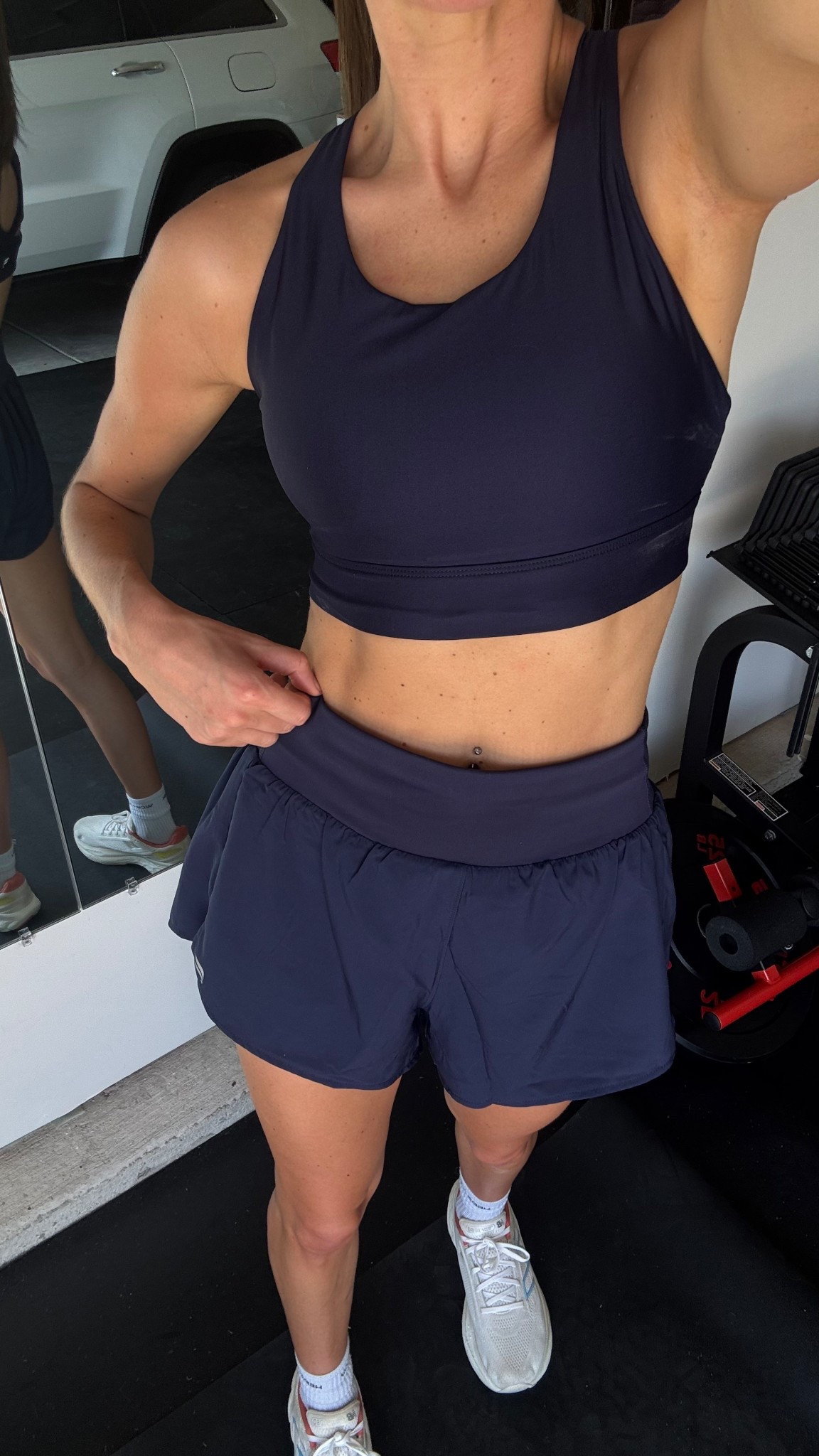 new fav summer workout set 

wearing size small in top & shorts! 

#LTKStyleTip