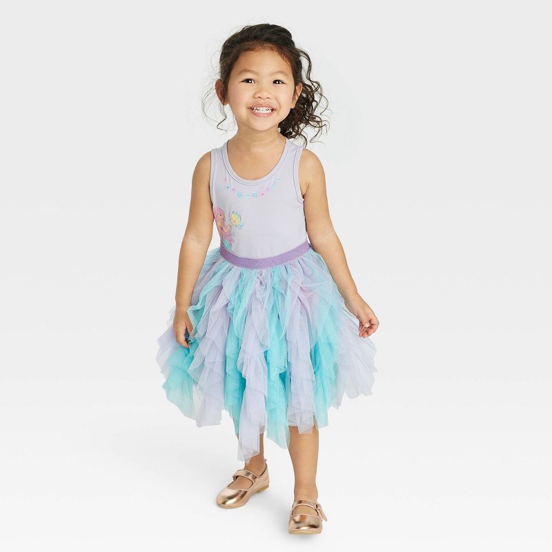 Toddler Girls' Disney Ariel Tutu Dress - Purple | Target