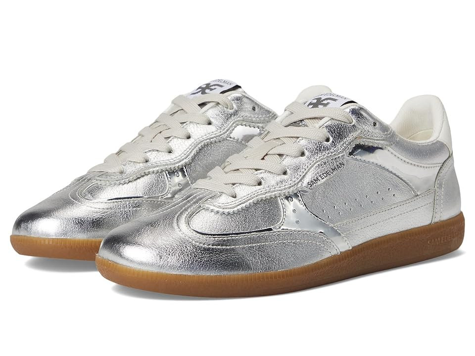 Sam Edelman Kallen Women's Shoes Soft Silver : 9.5 M, Leather/Rubber | Zappos