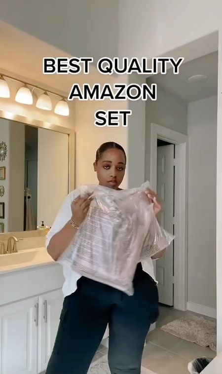 New amazon set 
Size medium 
Amazon prime - amazon finds - amazon fashion - cozy set - casual outfit - work from home - loungewear - 2 piece set - 


Shacket
Fall Decor
Fall Family Photos
Halloween
Fall Outfits
Fall Fashion
Jeans
Fall Wedding Guest
Boots
Fall Wreath


#LTKstyletip #LTKSeasonal #LTKunder100