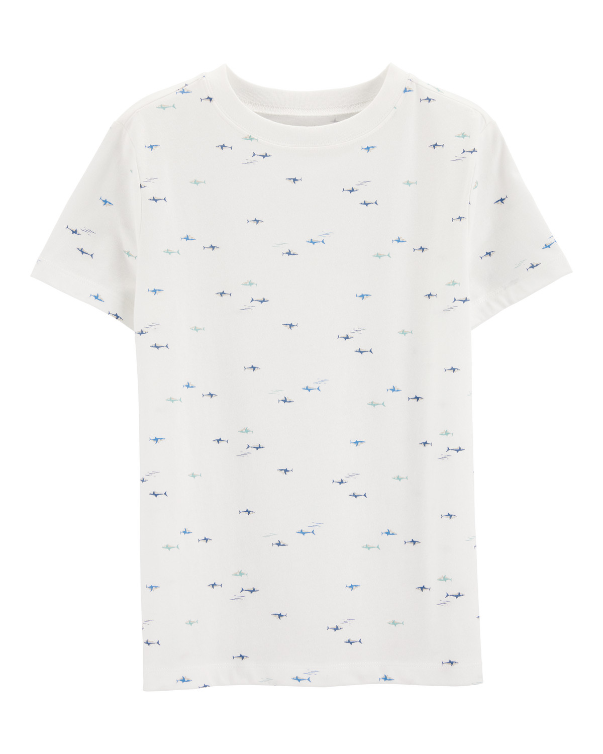 Boys Shark Cotton-Blend Tee - White - Carter's | Carter's | Carter's Inc