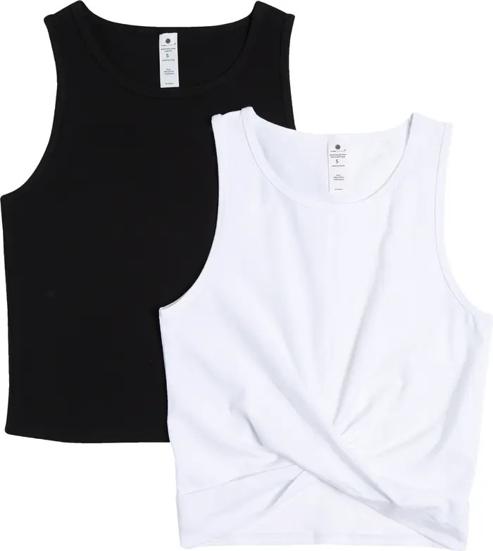 YOGALICIOUS Airlite 2-Piece Tank Top Set | Nordstromrack | Nordstrom Rack