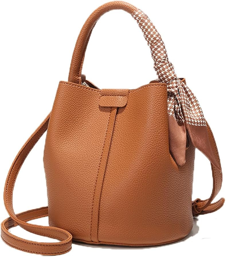 Bucket Shoulder Bags for Women Hobo Bags Women Crossbody Soft Bucket Purse Pu Leather Designer Ha... | Amazon (CA)