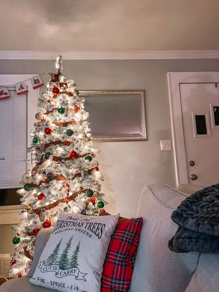 This Christmas tree is just stunning and I love it so much! But here’s my pro tip for decor: buy pillow covers instead of new pillows for every season! Saves money and storage space! 

#LTKSeasonal #LTKHoliday #LTKhome
