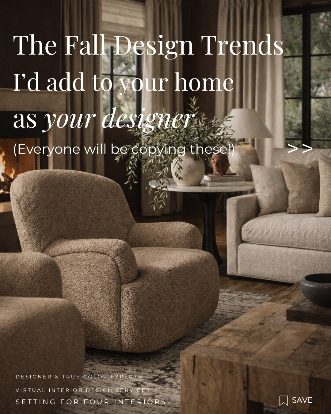 These are the interior design trends I’d add to your home for fall as your designer - that everyone will be copying! Neutral aesthetic, moody, earthy, autumn, Halloween, cozy living room decor, swivel chair, swivel kitchen counter stool, plaid, coffee table, wood, bedding, bedroom, brown, green, pillow, Amazon home, Pottery Barn style, Restoration Hardware, Arhaus style,

#LTKfall #LTKhome #LTKsale