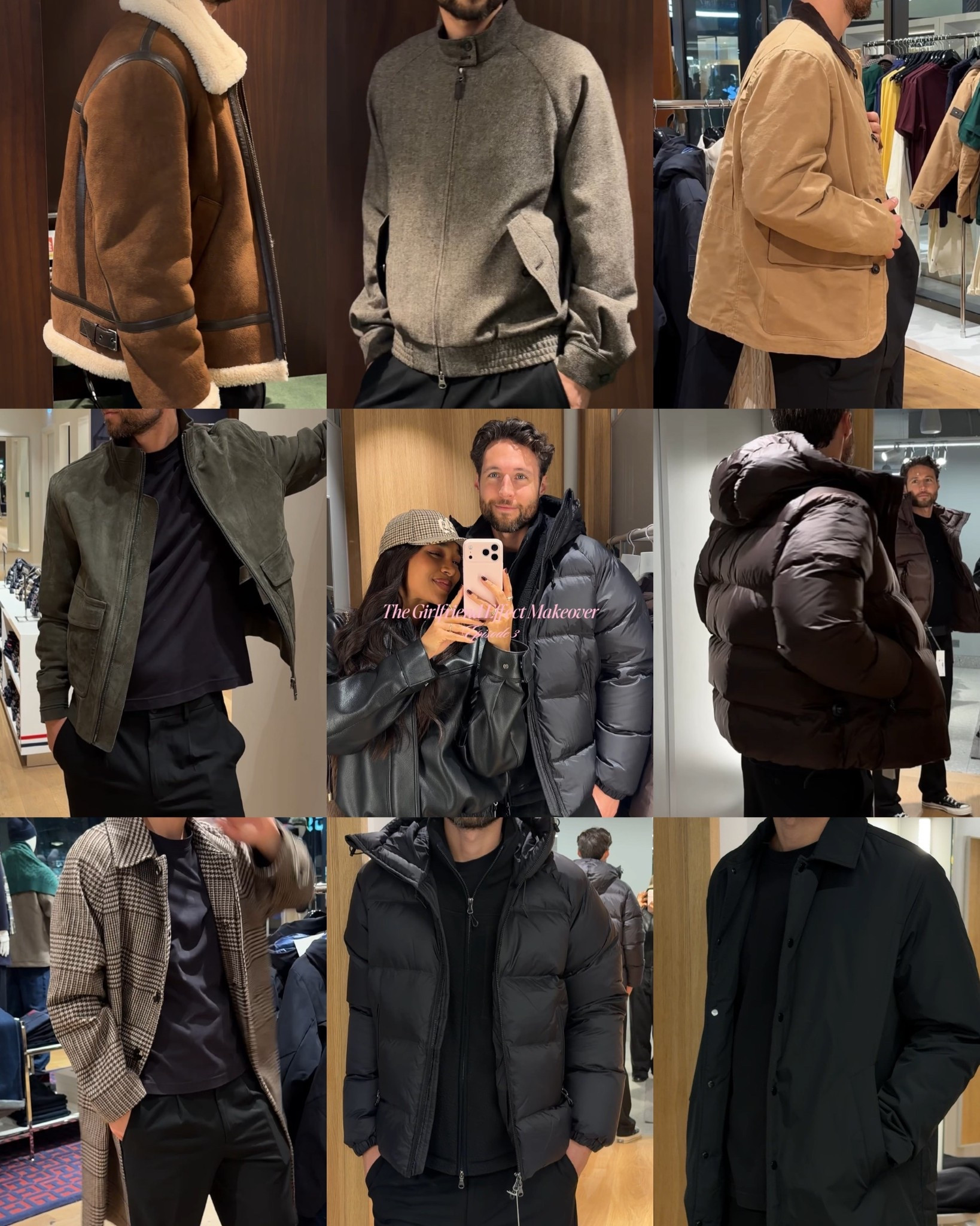 All coats and jackets from episode 3 of The Girlfriend Effect Makeover Series. ✨

#LTKwinter #LTKmens