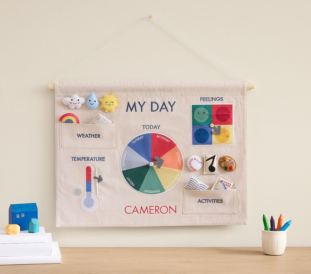 My Day Wall Chart (24"x 18") | Pottery Barn Kids