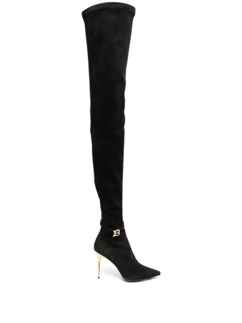 Raven 120mm over-the-knee boots | Farfetch (UK)