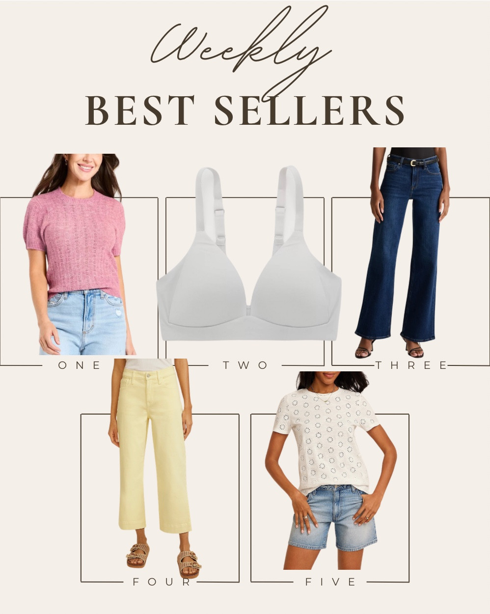Weekly best sellers! 

#LTKPetite #LTKOver40 #LTKootd