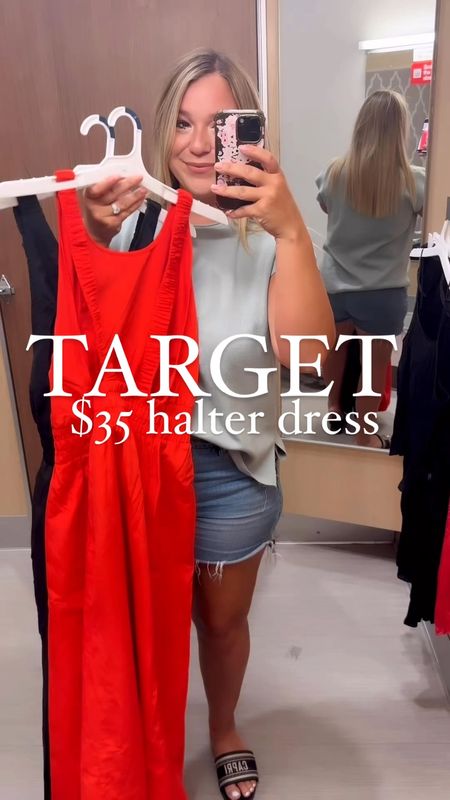 NEW halter dresses at target!!! How pretty is the back!! 


Target
Target finds
Target dresses
Target summer 
Midsize dresses
Midsize outfit ideas 



#LTKMidsize #LTKFindsUnder50 #LTKSeasonal