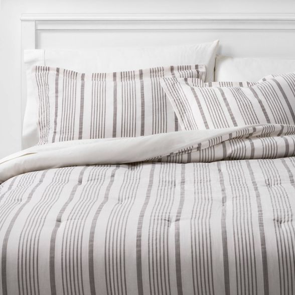 Classic Stripe Comforter & Sham Set - Threshold™ | Target