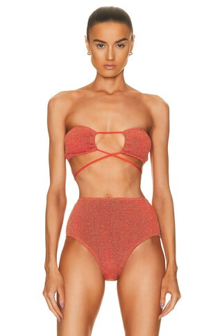 Margarita Bandeau Bikini Top | FWRD 