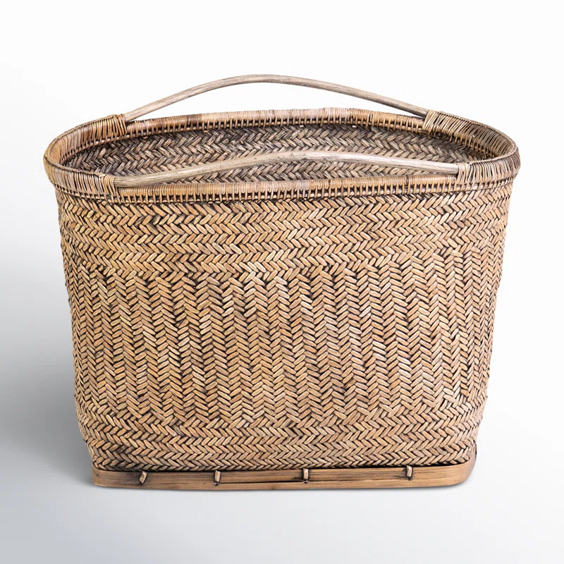 Handmade Coastal Basket With Handles 1 | Joss & Main