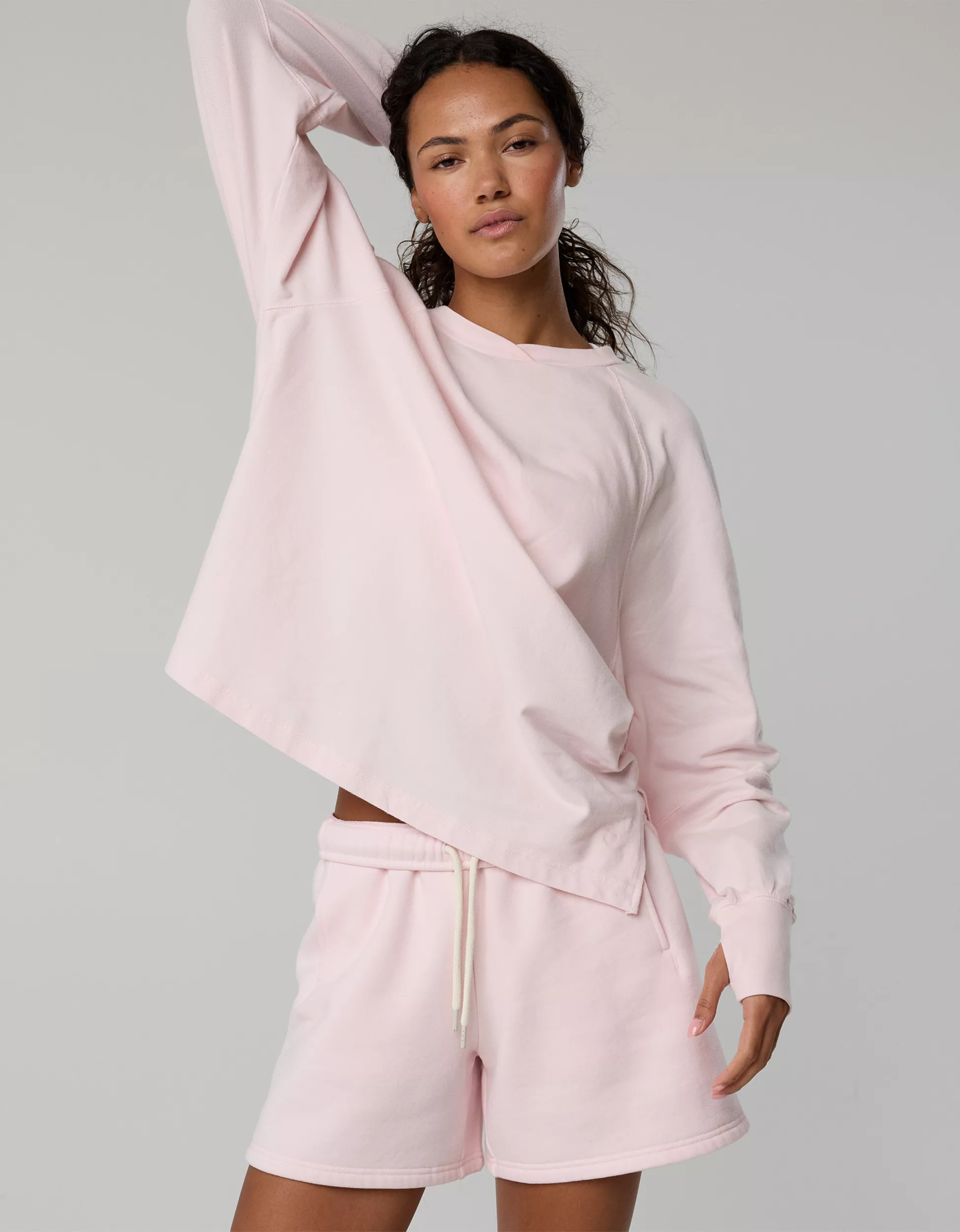 OFFLINE By Aerie Pique Long Sleeve T-Shirt | American Eagle Outfitters (US & CA)