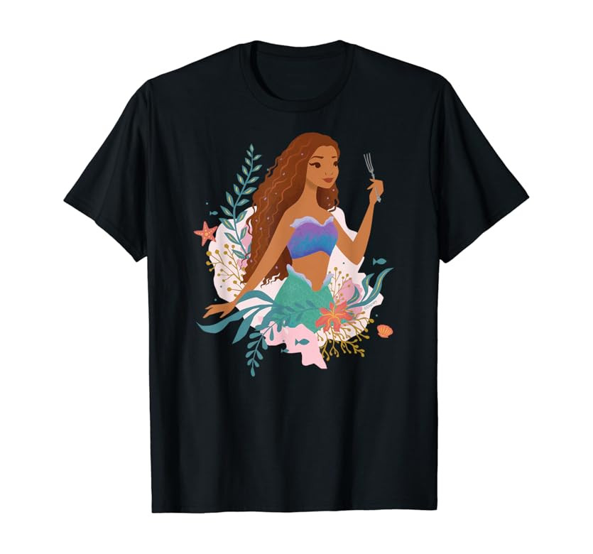 Disney Princess The Little Mermaid Ariel Undersea Discovery T-Shirt | Amazon (US)