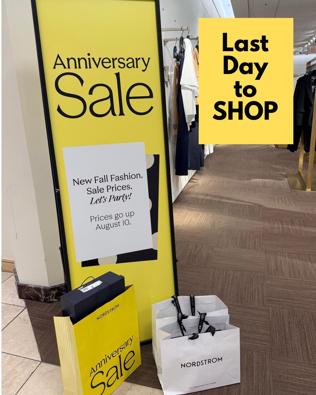 The Nordstrom Anniversary SALE ends Today!!  Prices go up on Aug 10th 🛍️
Tap any photo below to Shop before the Sale ends!! No regrets.. Right???
Would appreciate any purchase!! 😍 

#LTKSaleAlert #LTKootd #LTKgrwm

https://liketk.it/6kqJr