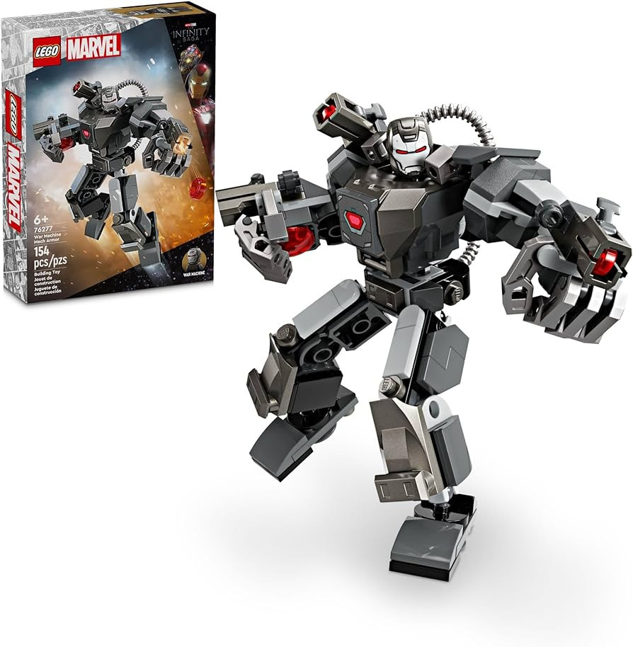 LEGO Marvel War Machine Mech Armor, Buildable Marvel Action Figure Toy for Kids with 3 Stud Shoot... | Amazon (CA)